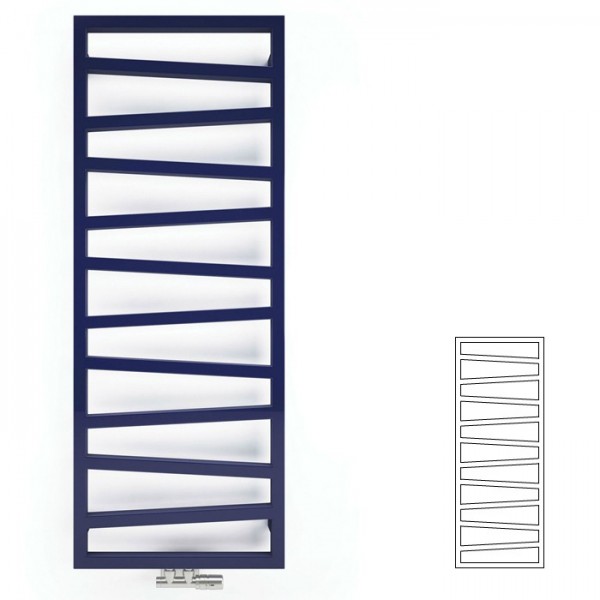 Terma ZigZag grzejnik 1310x500 mm zasilanie C.O