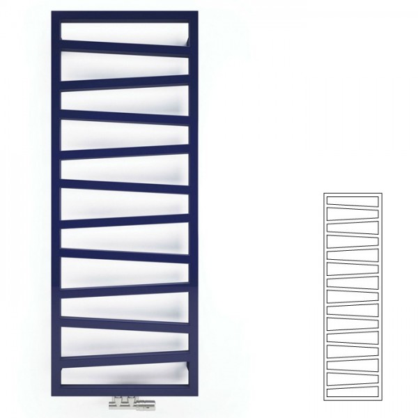 Terma ZigZag grzejnik 1780x500 mm zasilanie C.O.