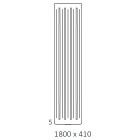 Terma Aero V grzejnik 1800x410 mm zasilanie C.O.