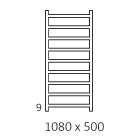 Terma Simple grzejnik 1080x500 mm zasilanie C.O.