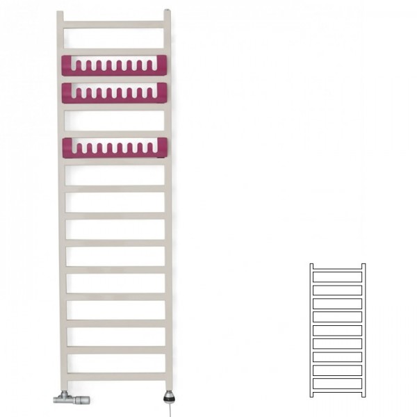 Terma Simple grzejnik 1200x500 mm zasilanie C.O.