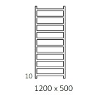 Terma Simple grzejnik 1200x500 mm zasilanie C.O.