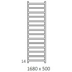 Terma Simple grzejnik 1680x500 mm zasilanie C.O.