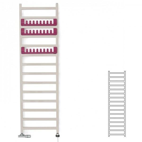Terma Simple grzejnik 1920x500 mm zasilanie C.O.
