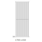 Terma Intra grzejnik 1700x650 mm zasilanie C.O.