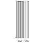 Terma Triga grzejnik 1700x580 mm zasilanie C.O.