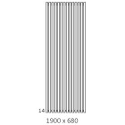 Terma Triga grzejnik 1900x680 mm zasilanie C.O.
