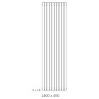 Terma Tune grzejnik dwurzędowy 1800x490 mm zasilanie C.O.