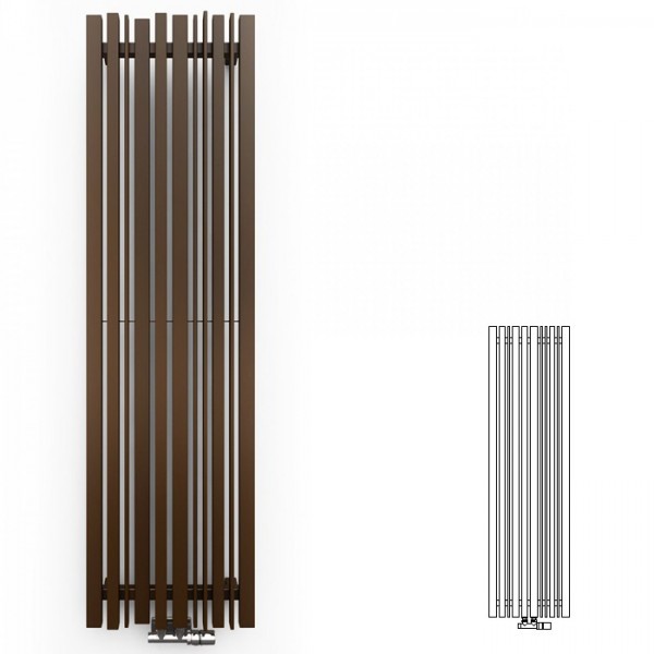 Terma Sherwood grzejnik 1600x440 mm zasilanie C.O.