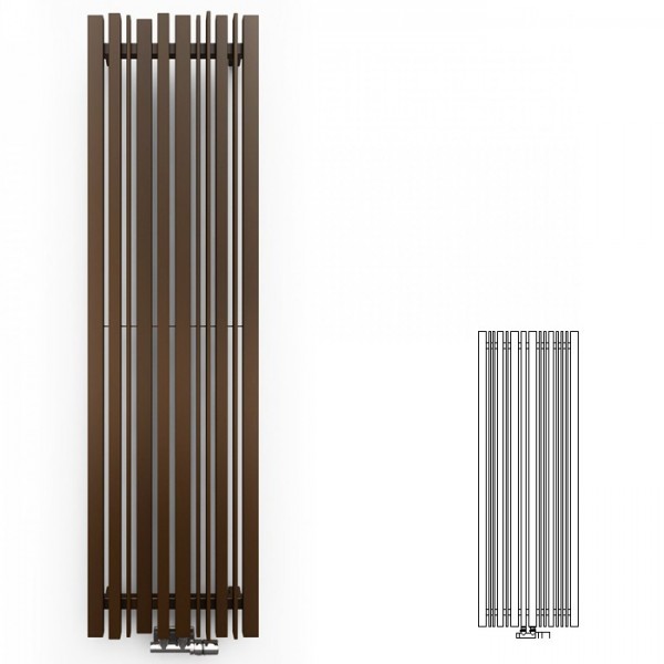 Terma Sherwood grzejnik 1600x540 mm zasilanie C.O.