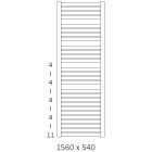 Terma Mantis grzejnik 1560x540 mm zasilanie C.O.