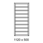 Terma Diamond grzejnik 1120x500 mm zasilanie C.O.