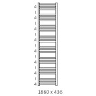 Terma Lena grzejnik 1860x436 mm zasilanie C.O.