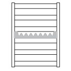 Terma Vivo grzejnik 670x500 mm zasilanie C.O.