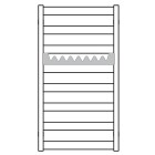 Terma Vivo grzejnik 910x500 mm zasilanie C.O.