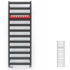 Terma Vivo grzejnik 1390x400 mm zasilanie C.O.