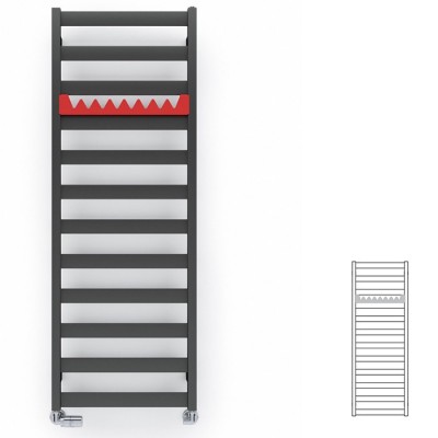 Terma Vivo grzejnik 1390x500 mm zasilanie C.O.