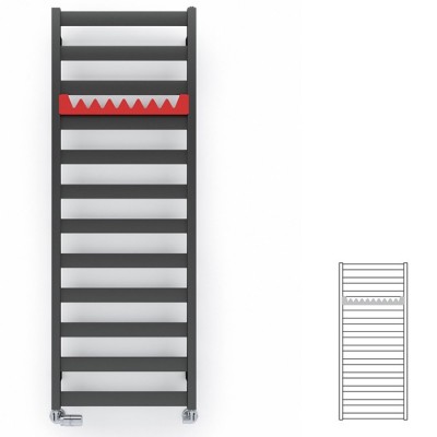 Terma Vivo grzejnik 1390x600 mm zasilanie C.O.