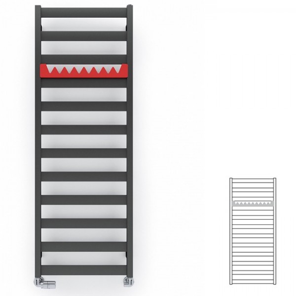 Terma Vivo grzejnik 1390x600 mm zasilanie C.O.