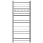 Terma Vivo grzejnik 1390x600 mm zasilanie C.O.