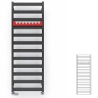 Terma Vivo grzejnik 1630x600 mm zasilanie C.O.