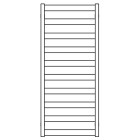 Terma Vivo grzejnik 1150x500 mm zasilanie C.O. biały SX