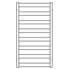 Terma Vivo grzejnik 910x500 mm zasilanie C.O. biały SX