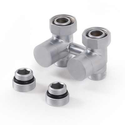 Terma zawór zespolony odcinający prosty satyna Terma zawór zespolony odcinający prosty satyna