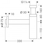 Hansgrohe syfon Flowstar S