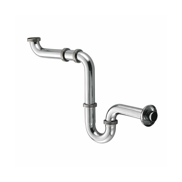 Kludi syfon do montażu w miejscach niedostępnych