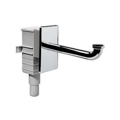 Viega syfon podtynkowy chrom