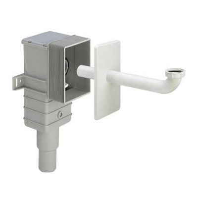 Viega syfon podtynkowy biały