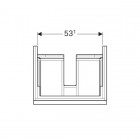 Geberit iCon szafka podumywalkowa 60 cm