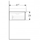 Geberit iCon szafka podumywalkowa 60 cm