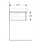 Geberit iCon szafka podumywalkowa 75 cm