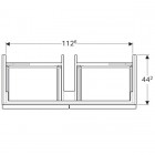 Geberit iCon szafka podumywalkowa 120 cm