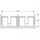 Geberit iCon szafka podumywalkowa 120 cm 840220