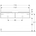 Geberit iCon szafka podumywalkowa 120 cm 840220