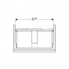 Geberit iCon szafka podumywalkowa 75 cm 840375