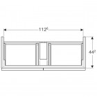 Geberit iCon szafka podumywalkowa 120 cm 840420