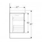 Geberit iCon szafka podumywalkowa 120 cm 840420