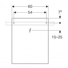 Geberit iCon lustro 60x75 cm