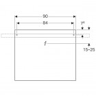 Geberit iCon lustro 90x75 cm