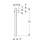 Geberit iCon lustro 90x75 cm
