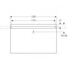 Geberit iCon lustro 120x75 cm