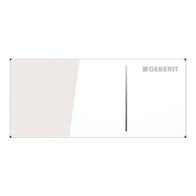 Geberit Omega 70 przycisk spłukujący zdalny białe szkło 115084SI1