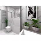 Egen Neptune Statuario płytka podłogowa 60x120 cm