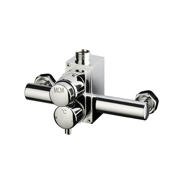 MCM bateria czasowa natryskowa natynkowa z mieszaczem 5008PE