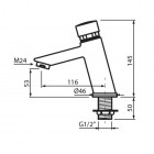 Vedo bateria czasowa umywalkowa do wody zmieszanej VZC5502