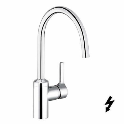 Kludi Bingo Star bateria kuchenna jednouchwytowa do bezciśnieniowych podgrzewaczy